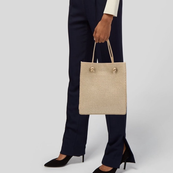 Bottega Veneta Handbags - Vintage Bottega Veneta Raffia Woven Tote